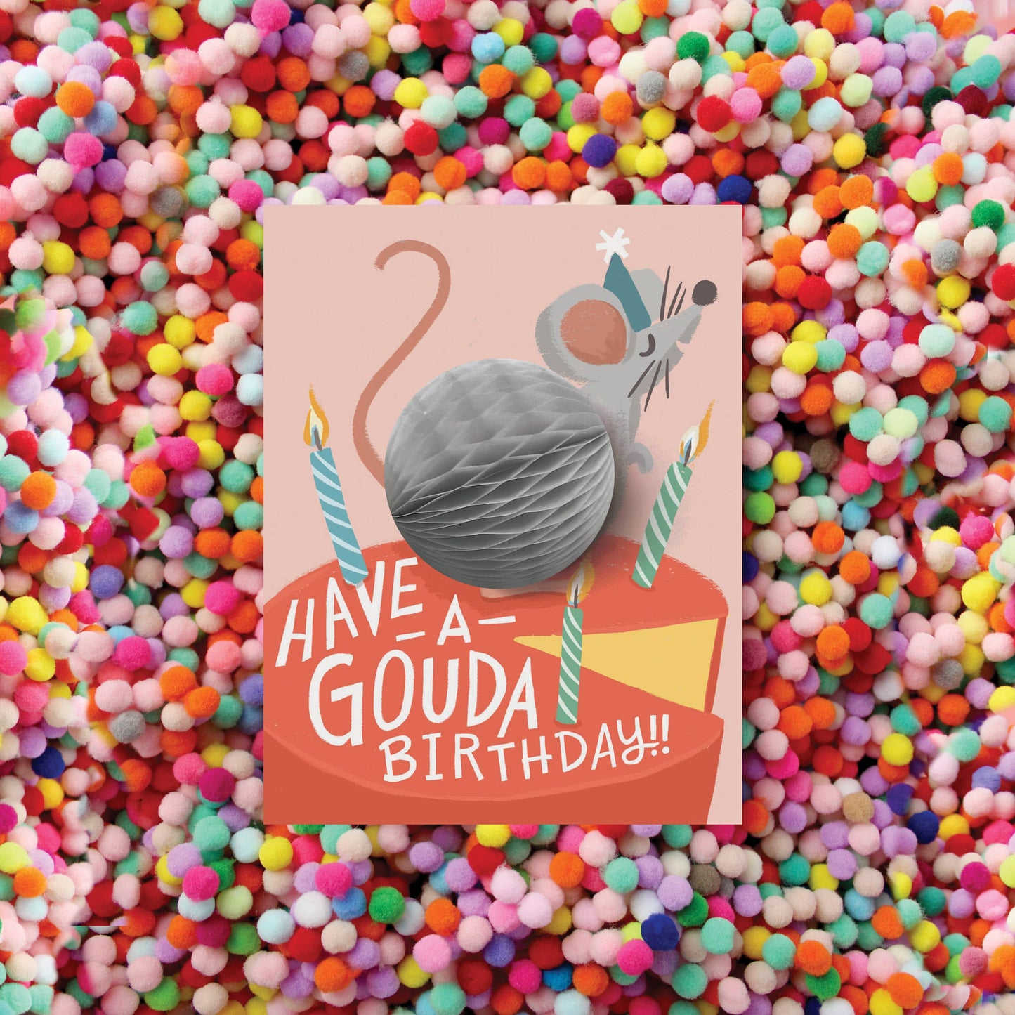 Pop-up Card - Mouse - Birthday