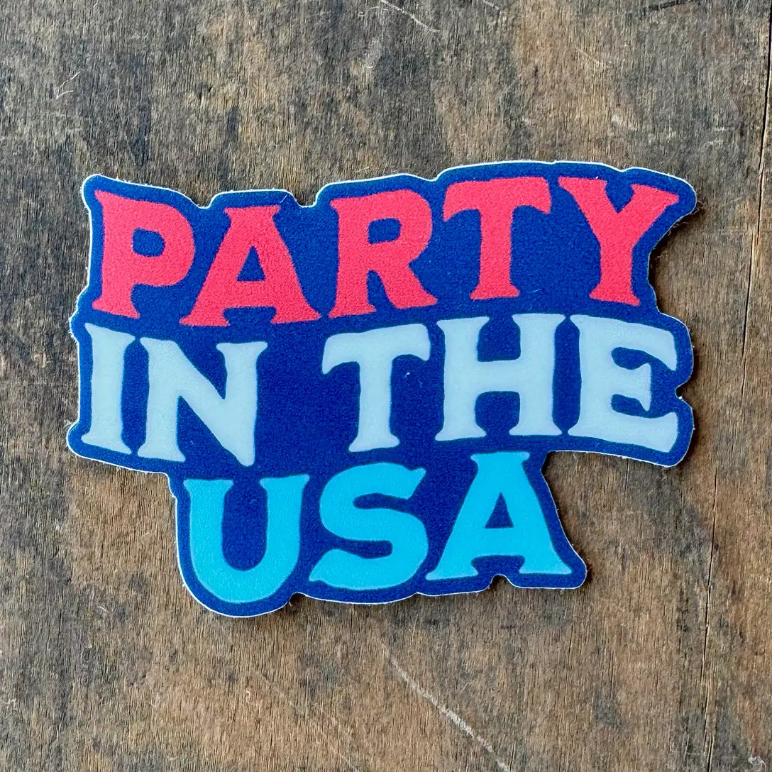 Party in the USA Sticker