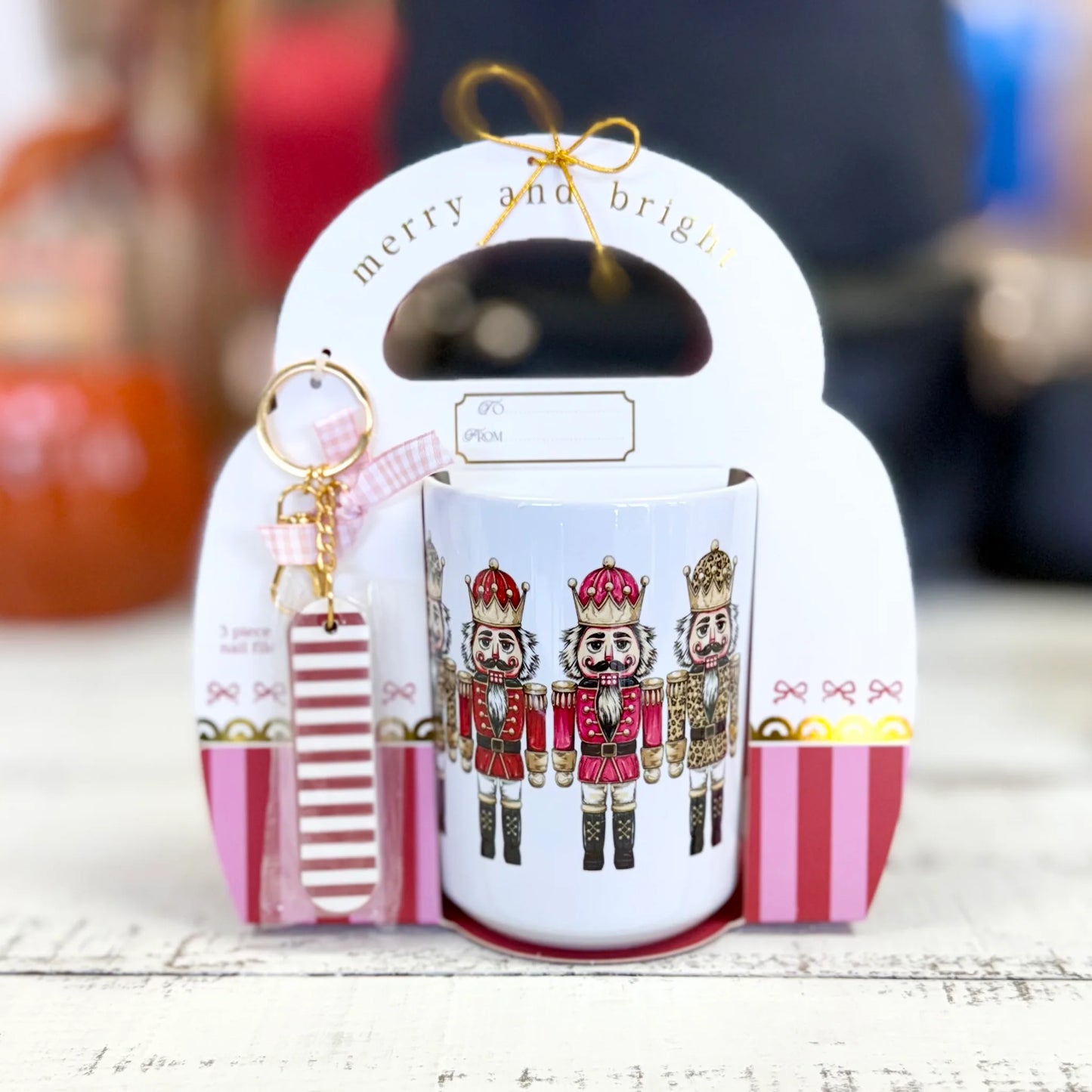 Nutcracker Mug Gift Set