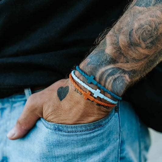 Infinity Cross Bracelets