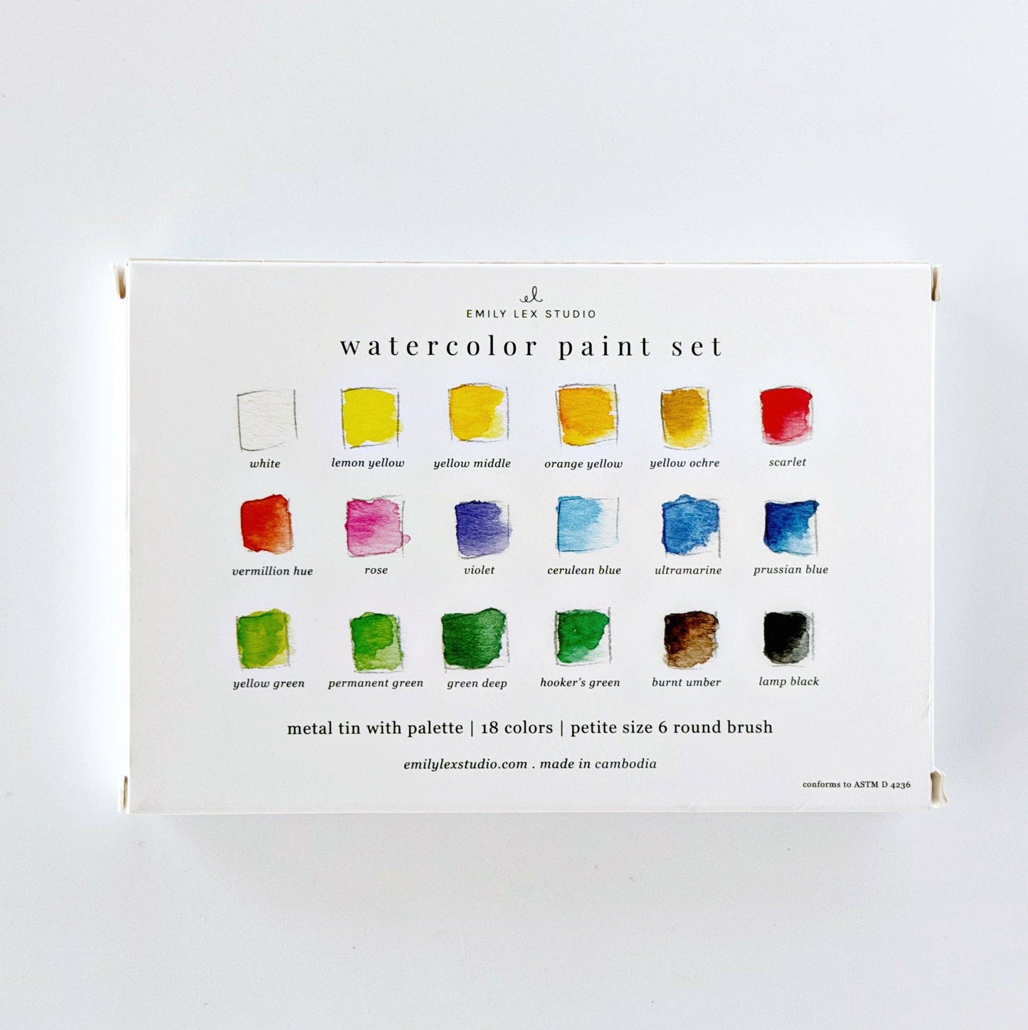 Emily Lex Studio Watercolor Paint Set