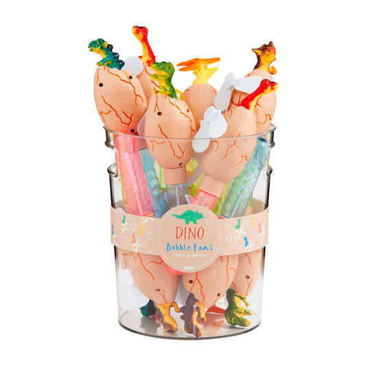 Light Up Dino Bubble Fan
