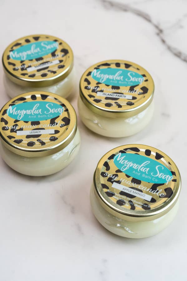 Soy Candles: Magnolia / 4oz