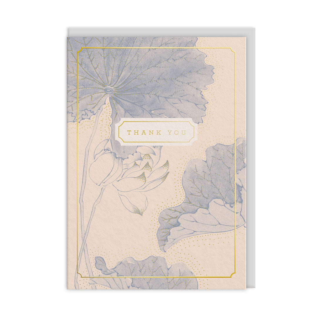 Blue Willow Thank You Card