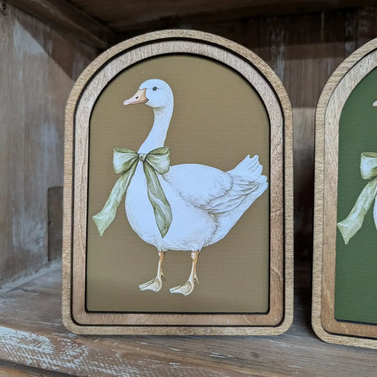 Spring Goose Arch Top Art