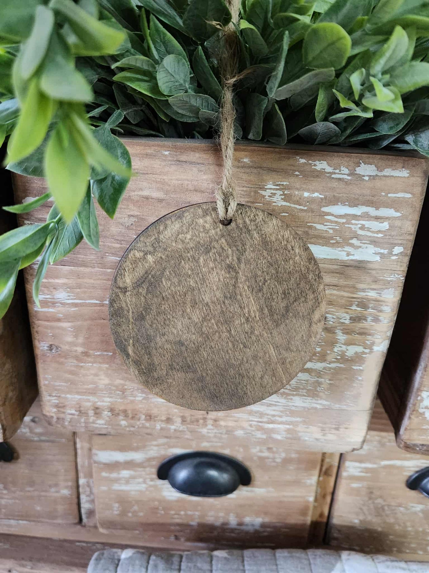 Manger Wood Ornament