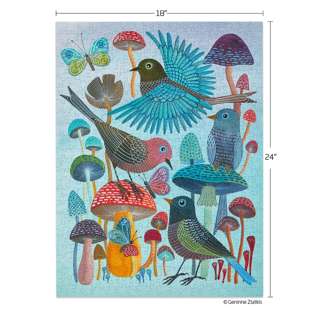 Mushroom Garden 500 Piece Puzzle