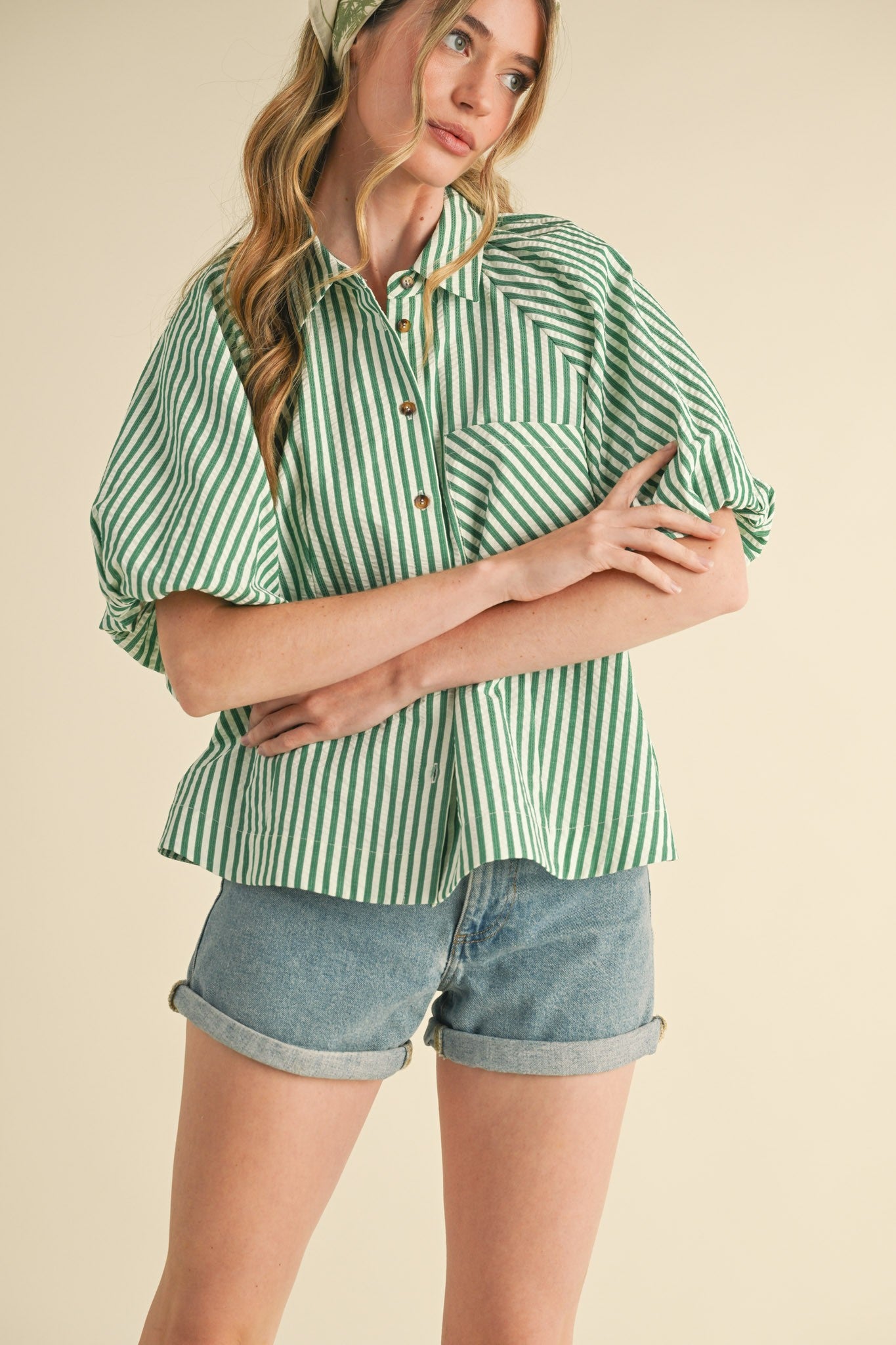 The Cloverfield Stripe Top