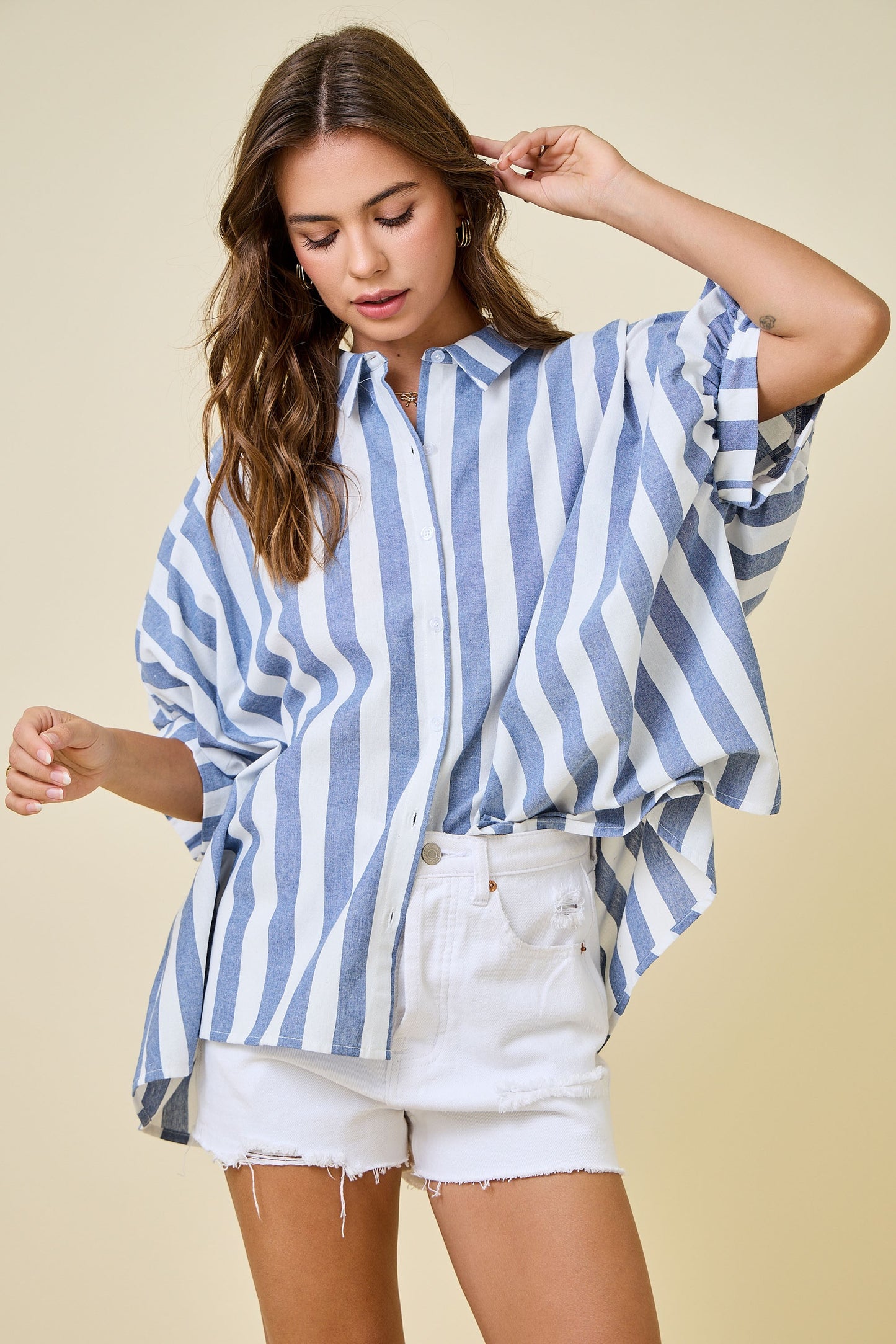 Love Lines Oversized Shirt