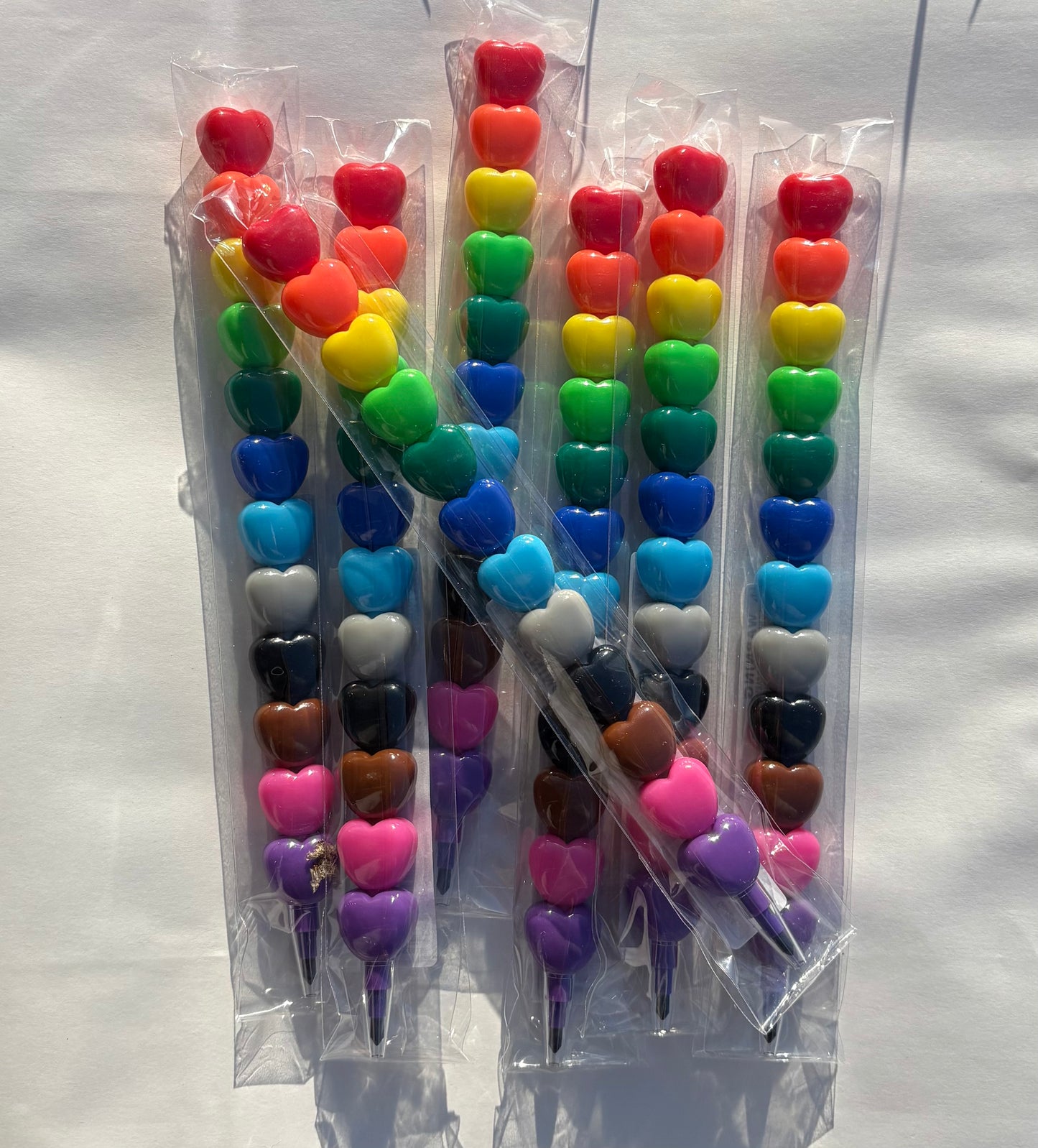 Heart Stacking Markers