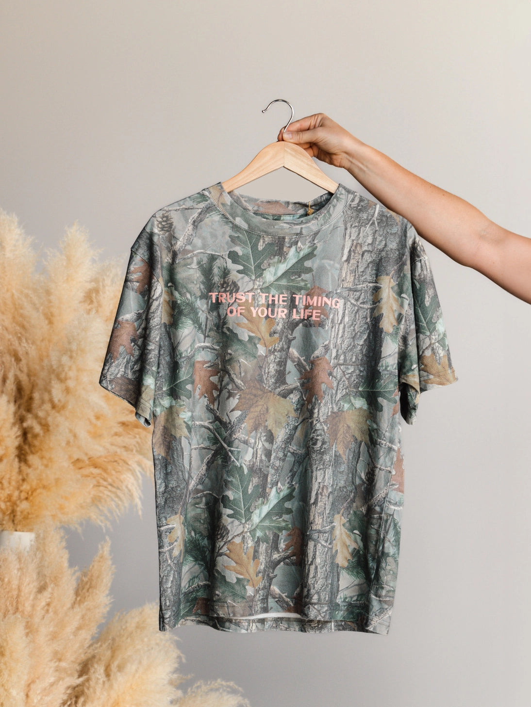 Exactly Where You Need to Be Comfort Colors® Camo Graphic Tee
