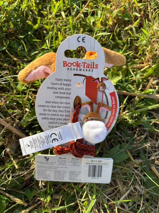 Rabbit Book-Tails Bookmark