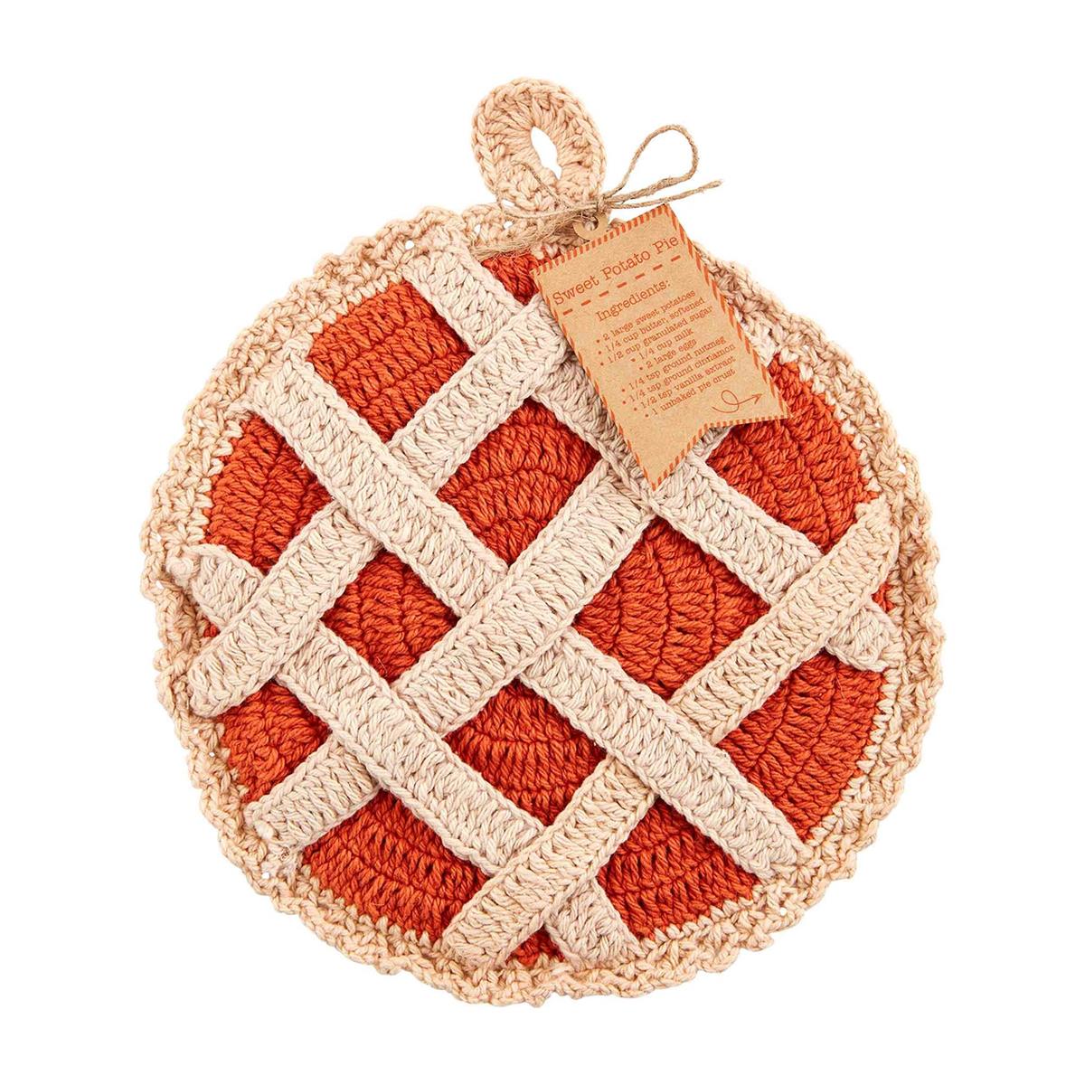 Crochet Pie Pot Holder