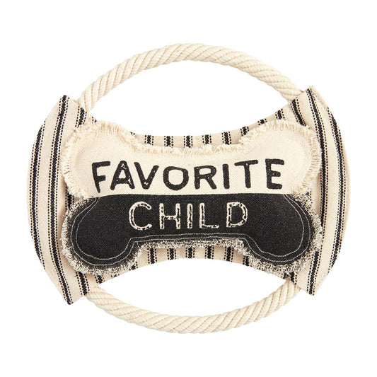 Favorite Child Canvas Frisbee