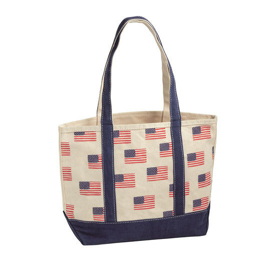 Stars & Stripes Canvas Tote