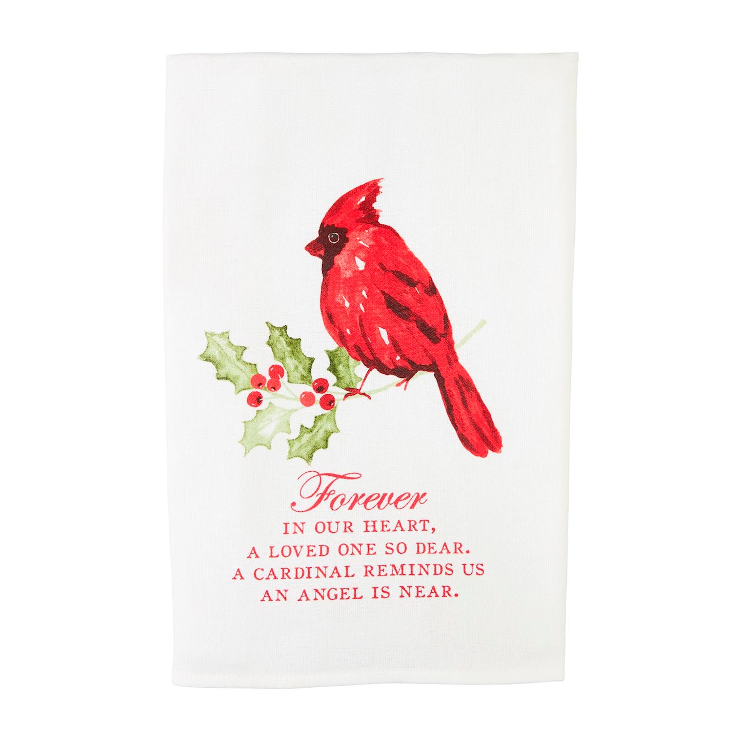 Cotton Cardinal Tea Towel