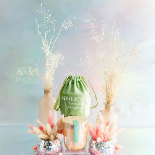 Iridescent Candle Arkansas Made