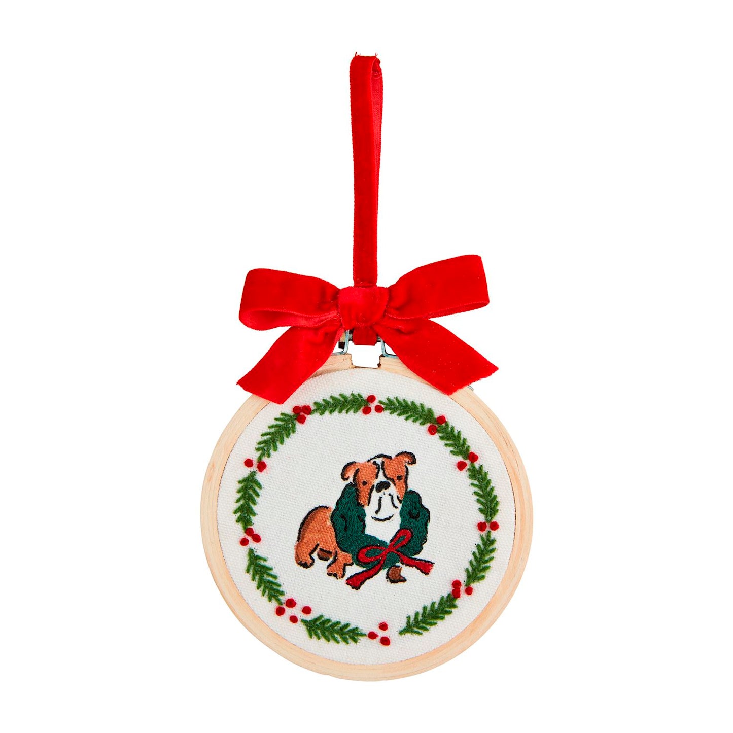 Embroidery Hoop Ornament
