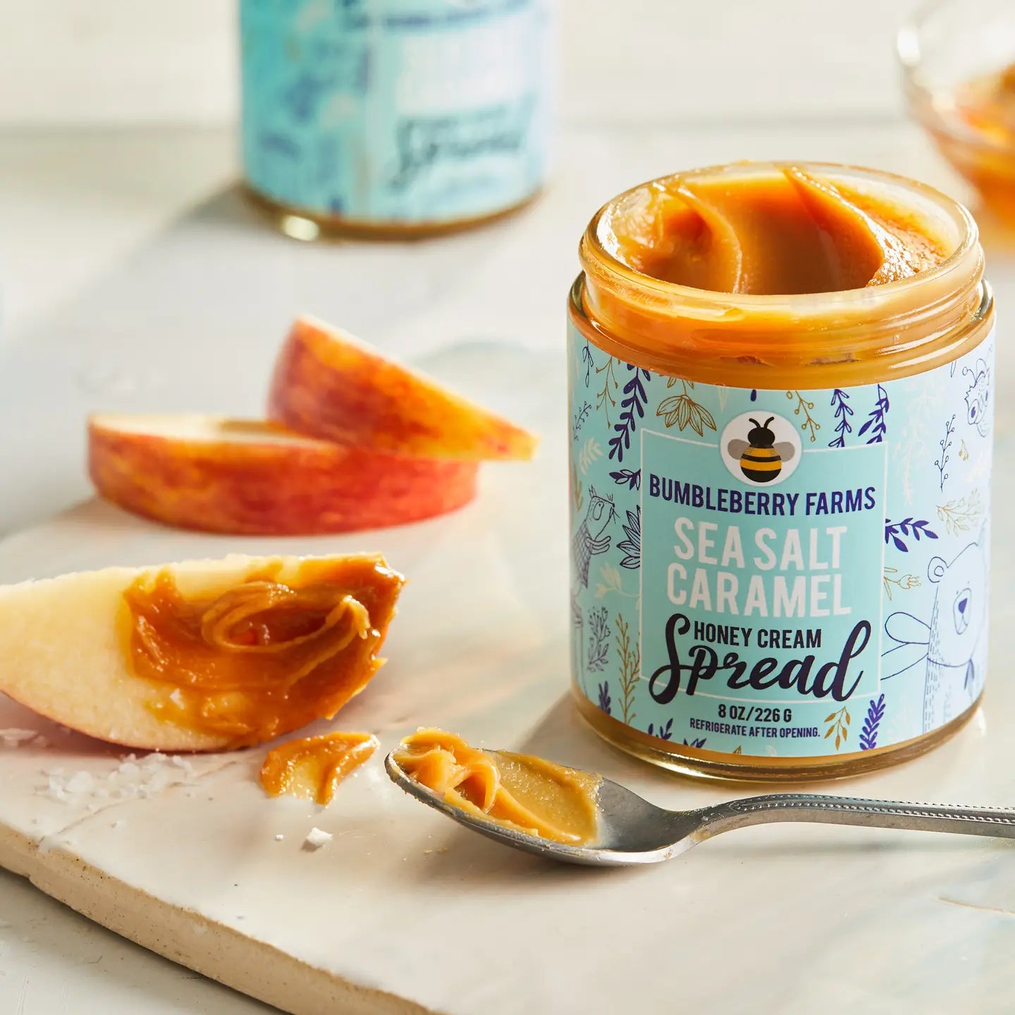 Sea Salt Caramel Honey Cream Spread