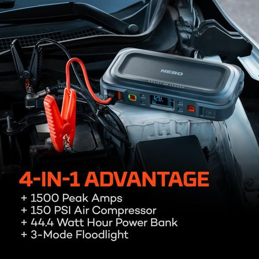 NEBO ASSIST AIR 1500XP JUMP STARTER