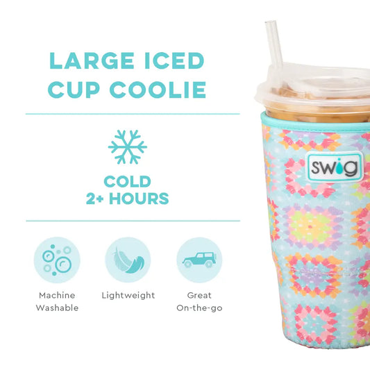 Med. Granny Squares Iced Cup Coolie