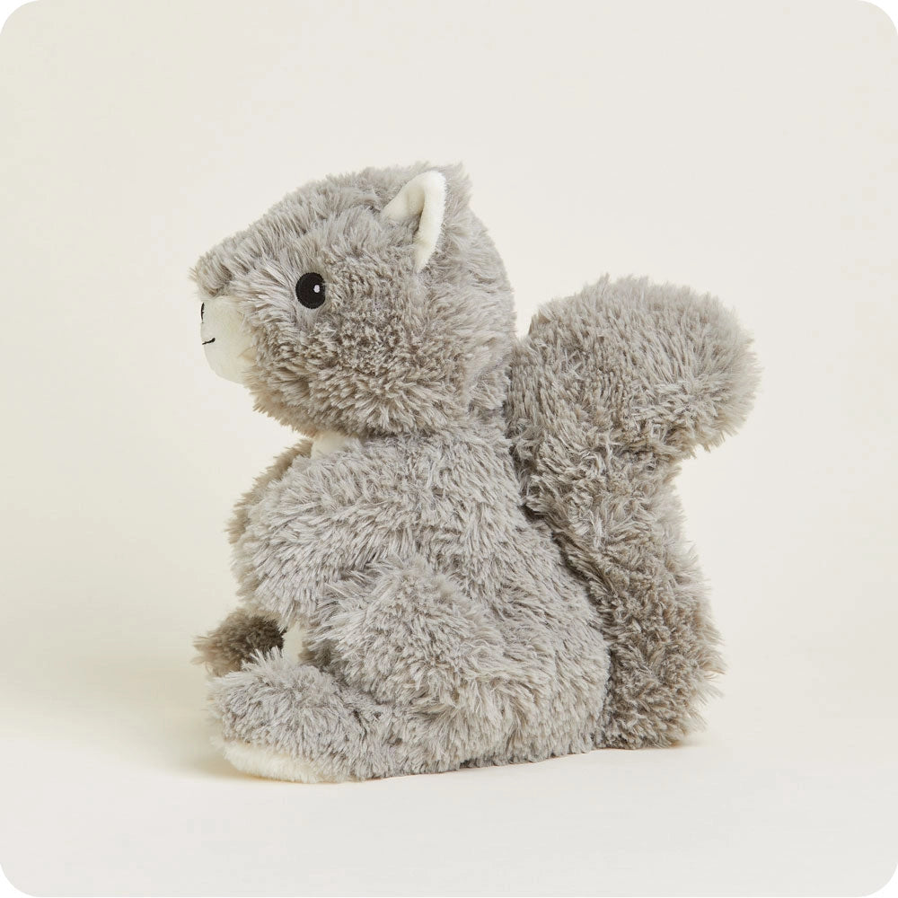 Warmies Gray Squirrel 13" Microwavable Weighted Plush