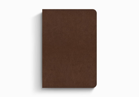 ESV Applying the Gospel Study Bible for Men in brown TruTone