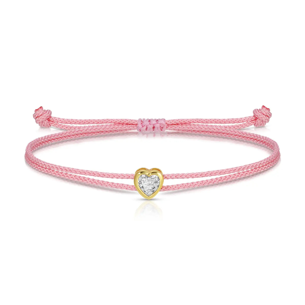 The Everly Adjustable Heart Bracelet