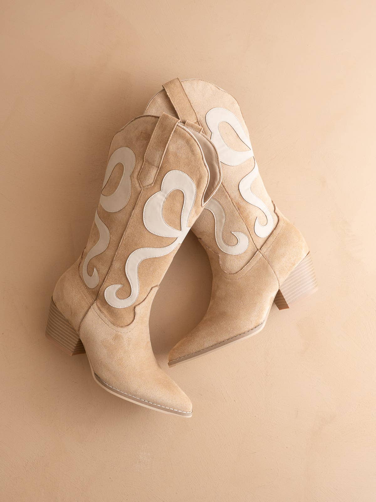 The Bowie Almond Western Cowboy Boots for Women