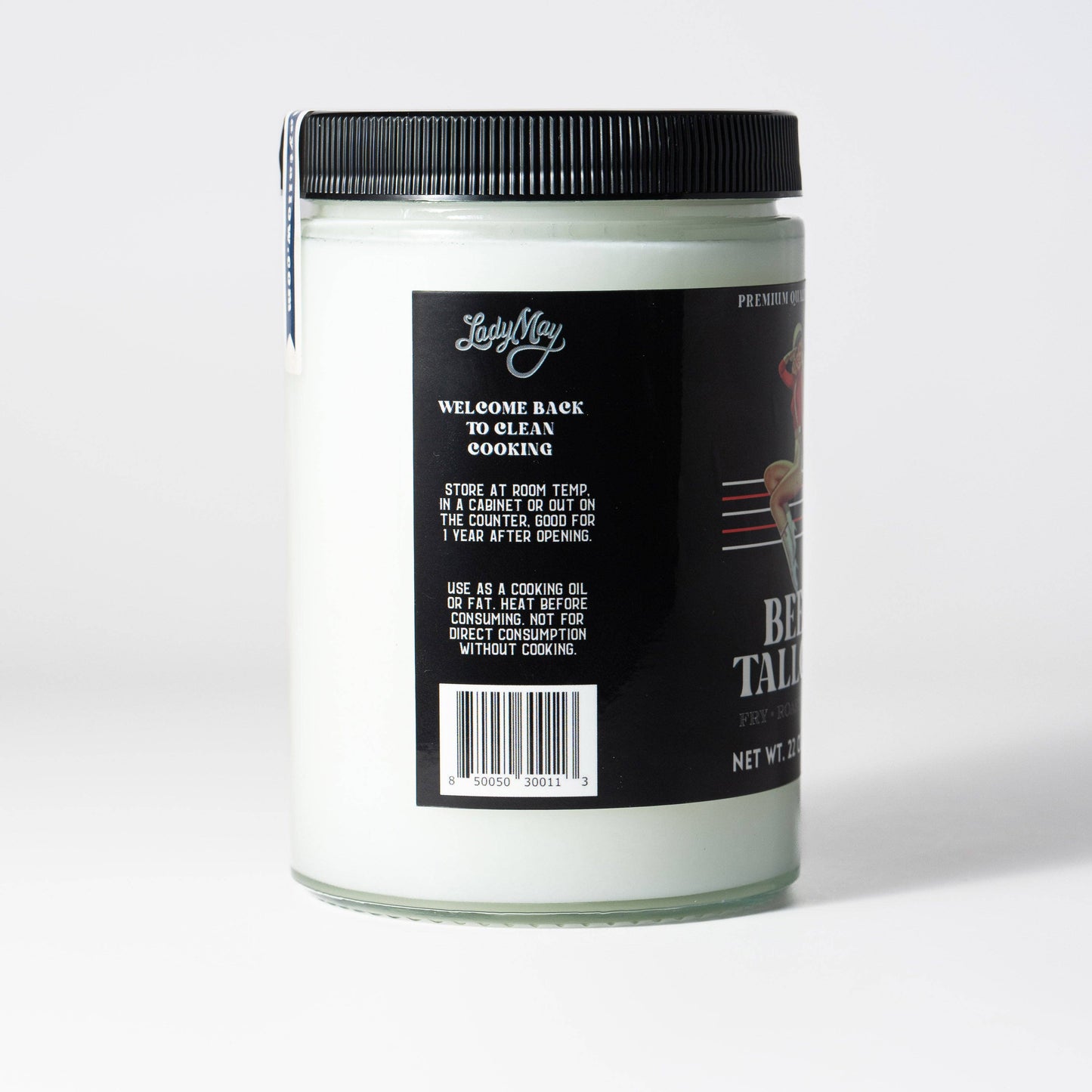 22oz Premium Grass-Fed Beef Tallow
