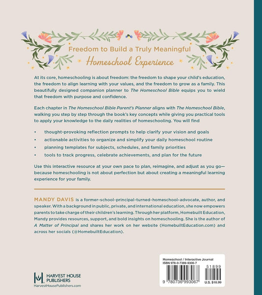 The Homeschool Bible Parent's Planner