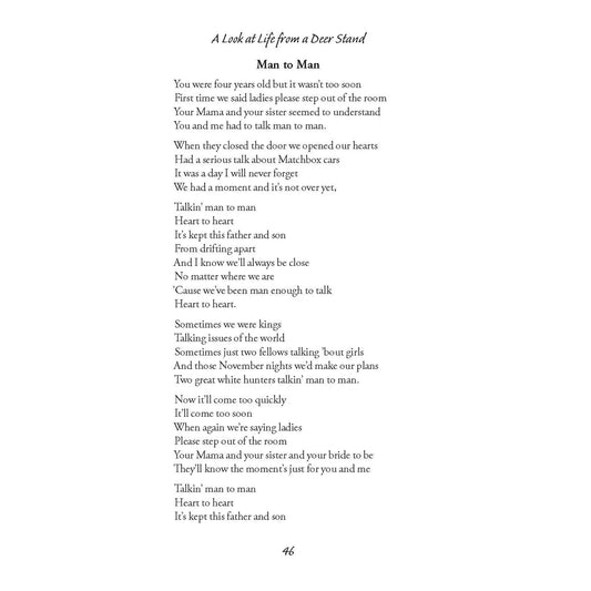 A Look At Life from A Deer Stand