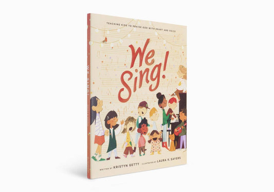 Angled view of We Sing! Teaching Kids to Praise God with Heart and Voice