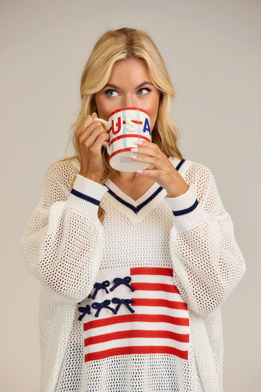 Stars & Stripes Harbor Sweater