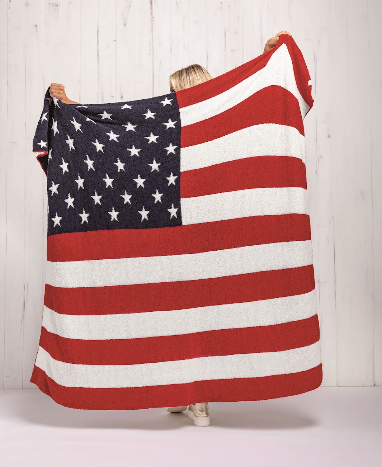 All-American Chenille Knit Blanket