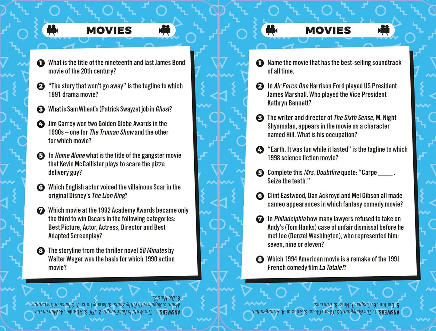 Best of the 90's Trivia Game