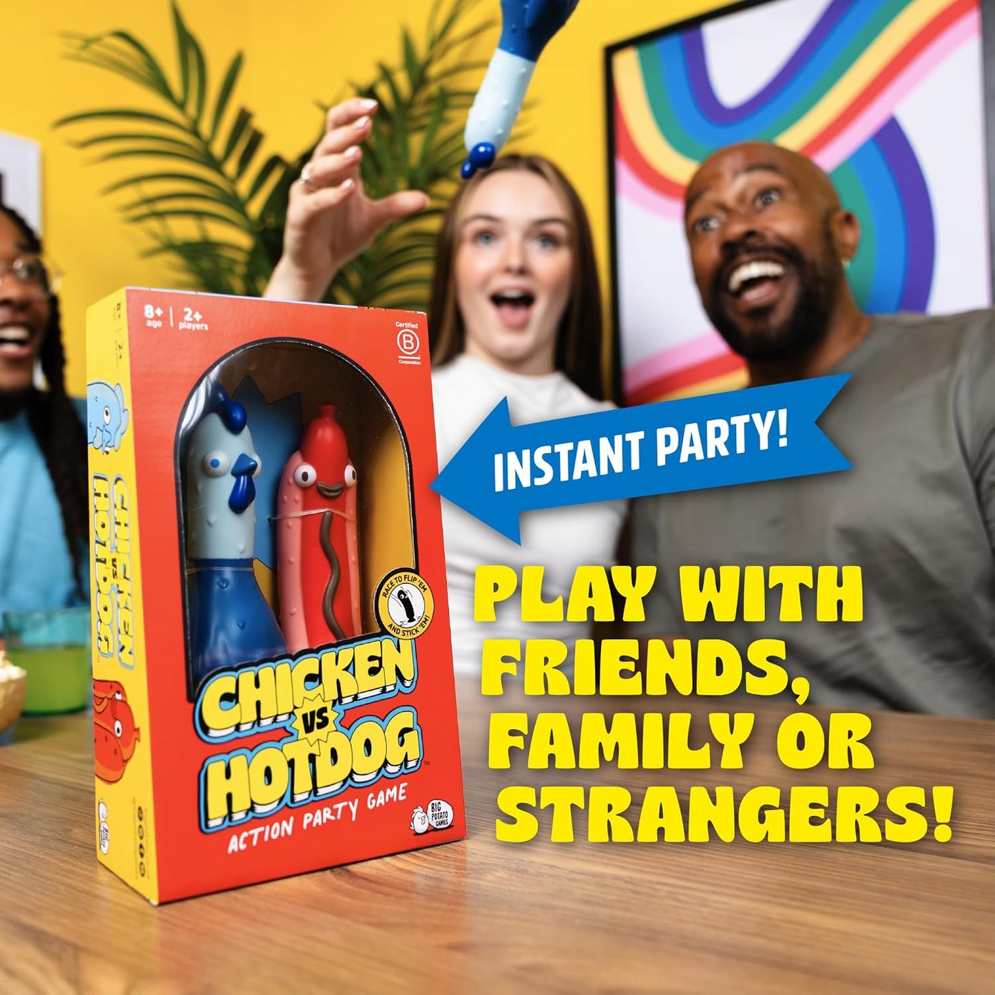 Chicken vs Hotdog | Family Party Game for Kids & Adults