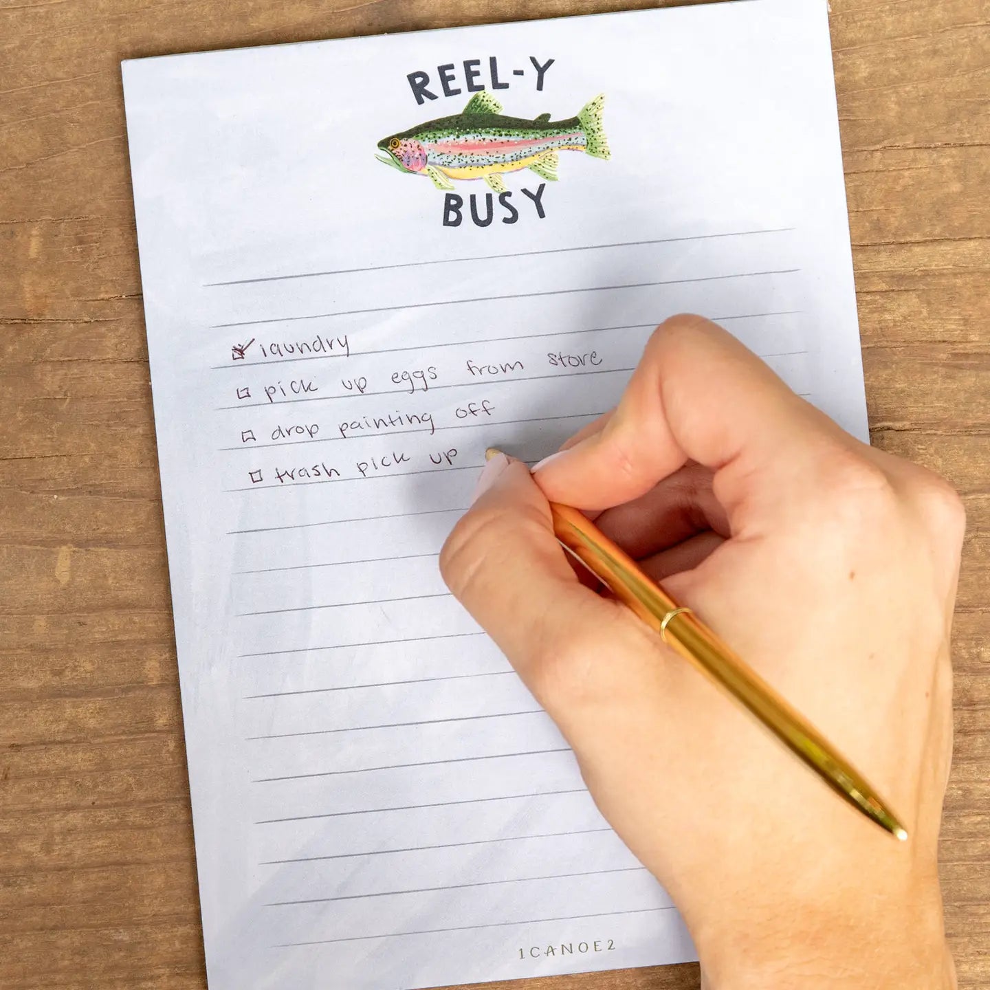 Reel-Y Busy Notepad