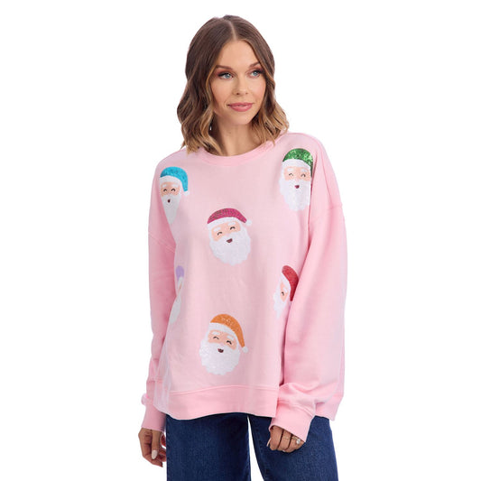 Santa Sparkle Sweatshirt