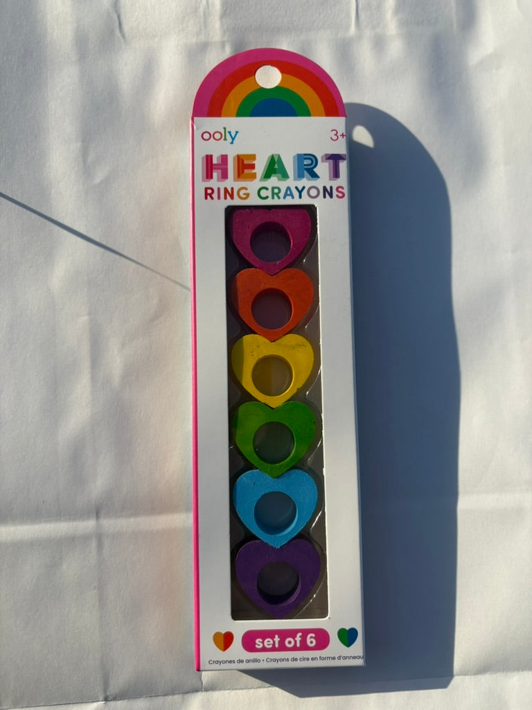 Heart Ring Crayons