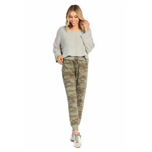 Green Laurie Camo Joggers