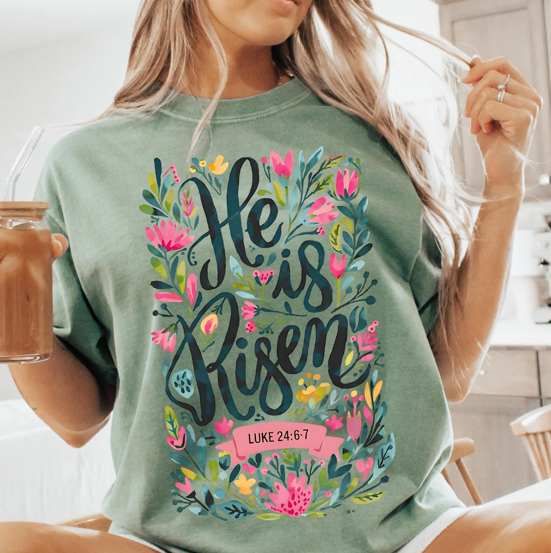 He Is Risen Luke Tee