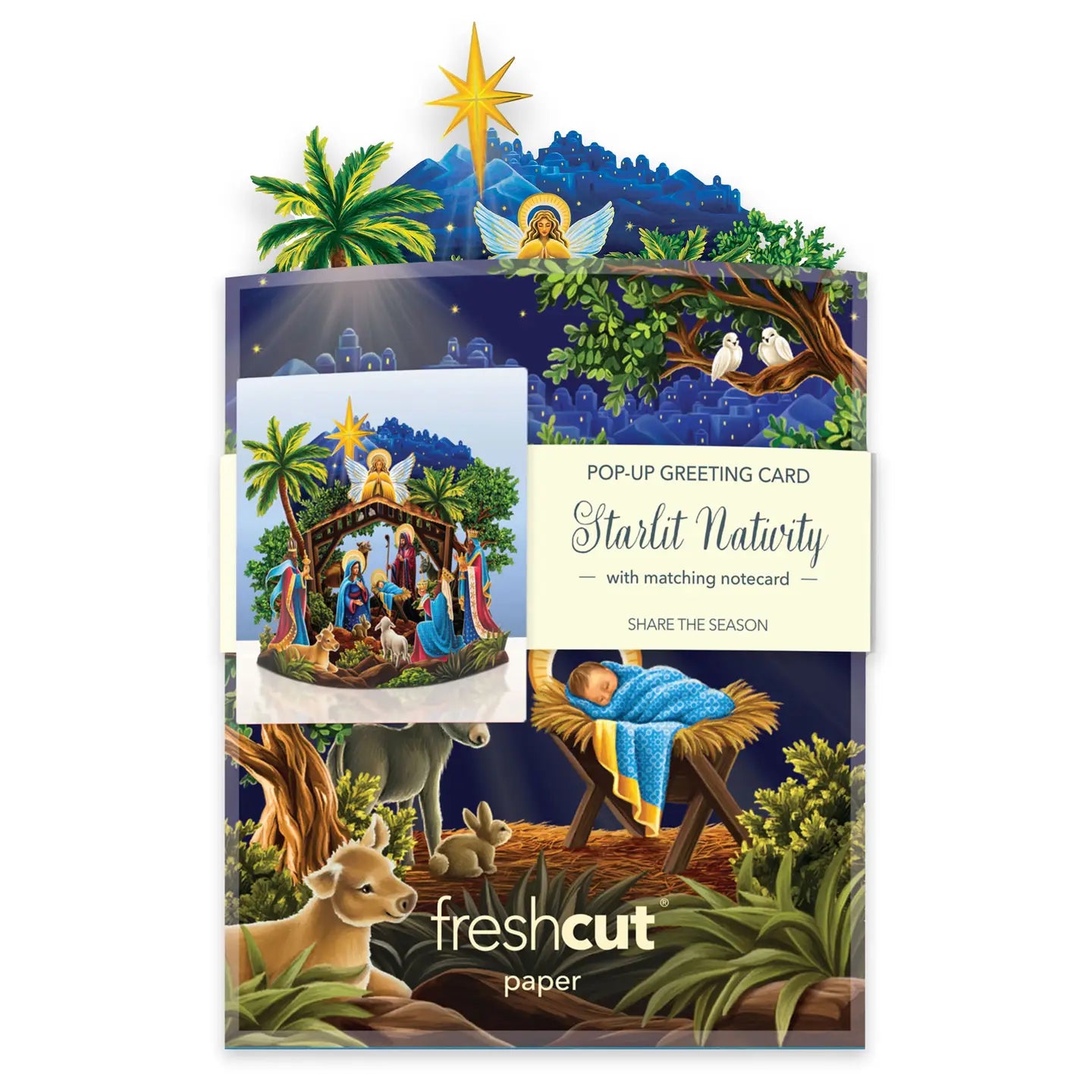 Mini Nativity Pop Up Card