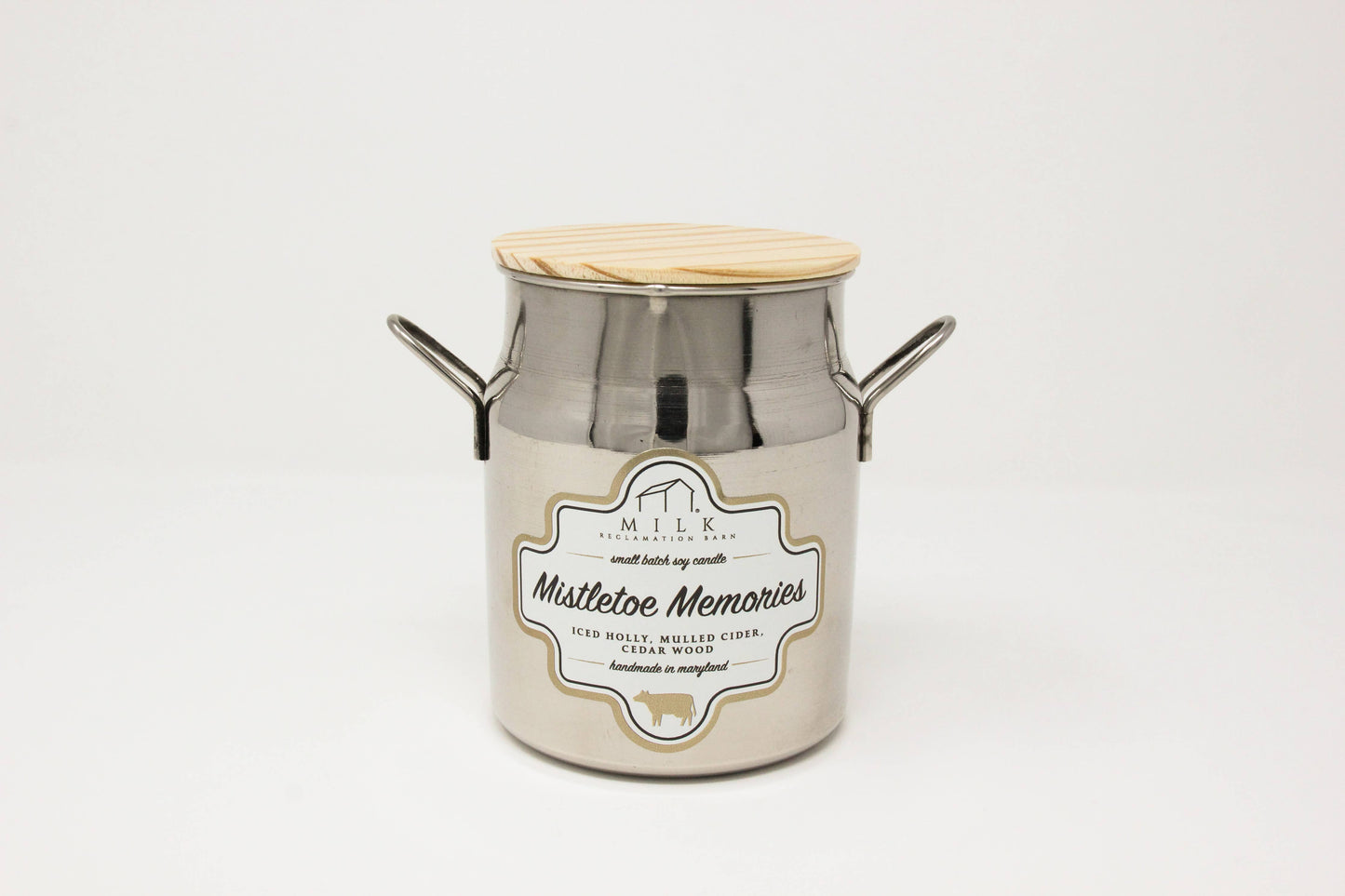 Milk Churn Mistletoe Memories