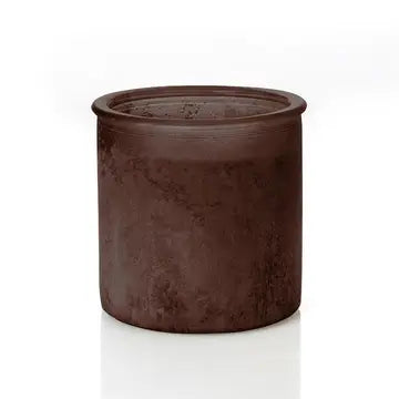 Amber River Rock Campfire Candle