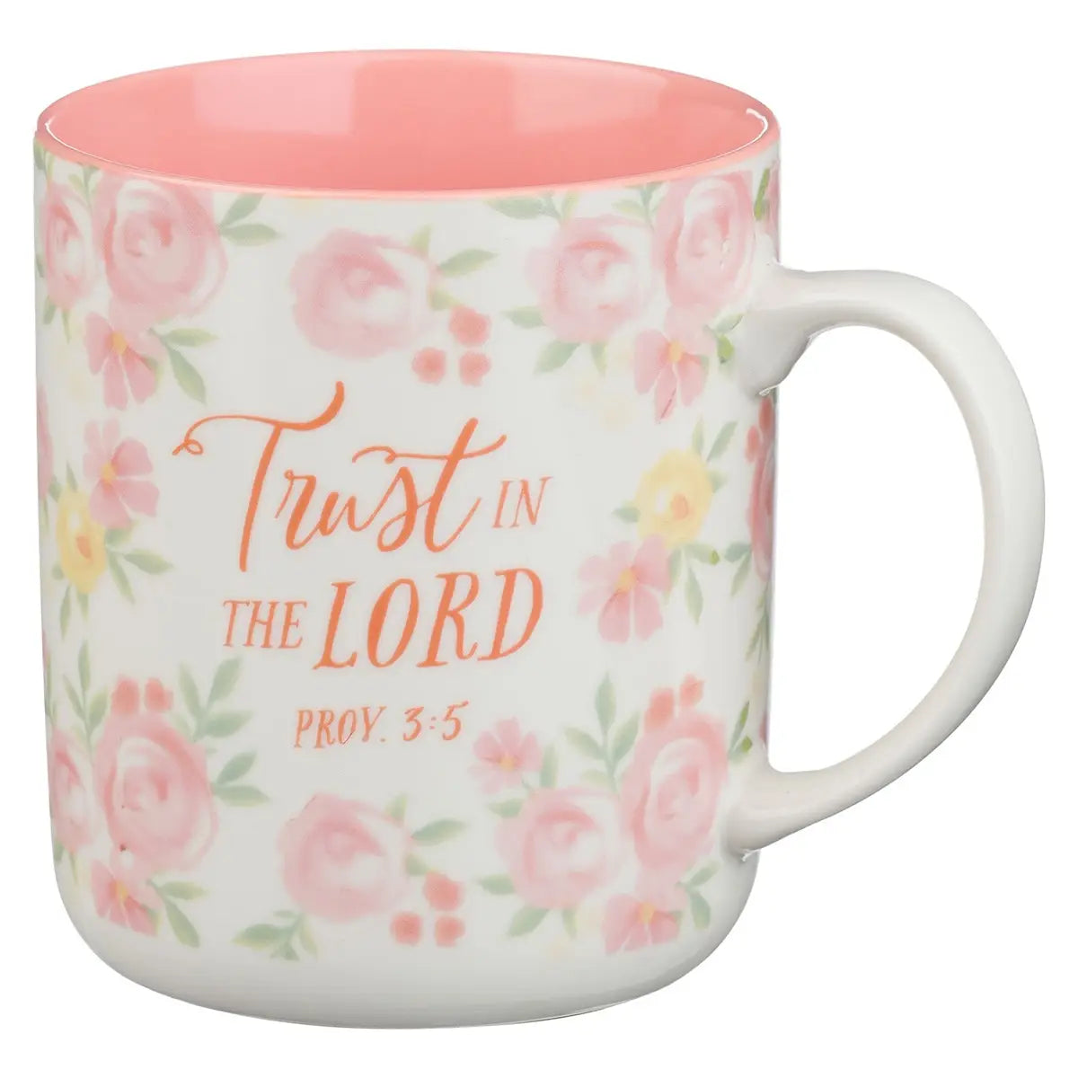 Trust in the Lord Floral Mug