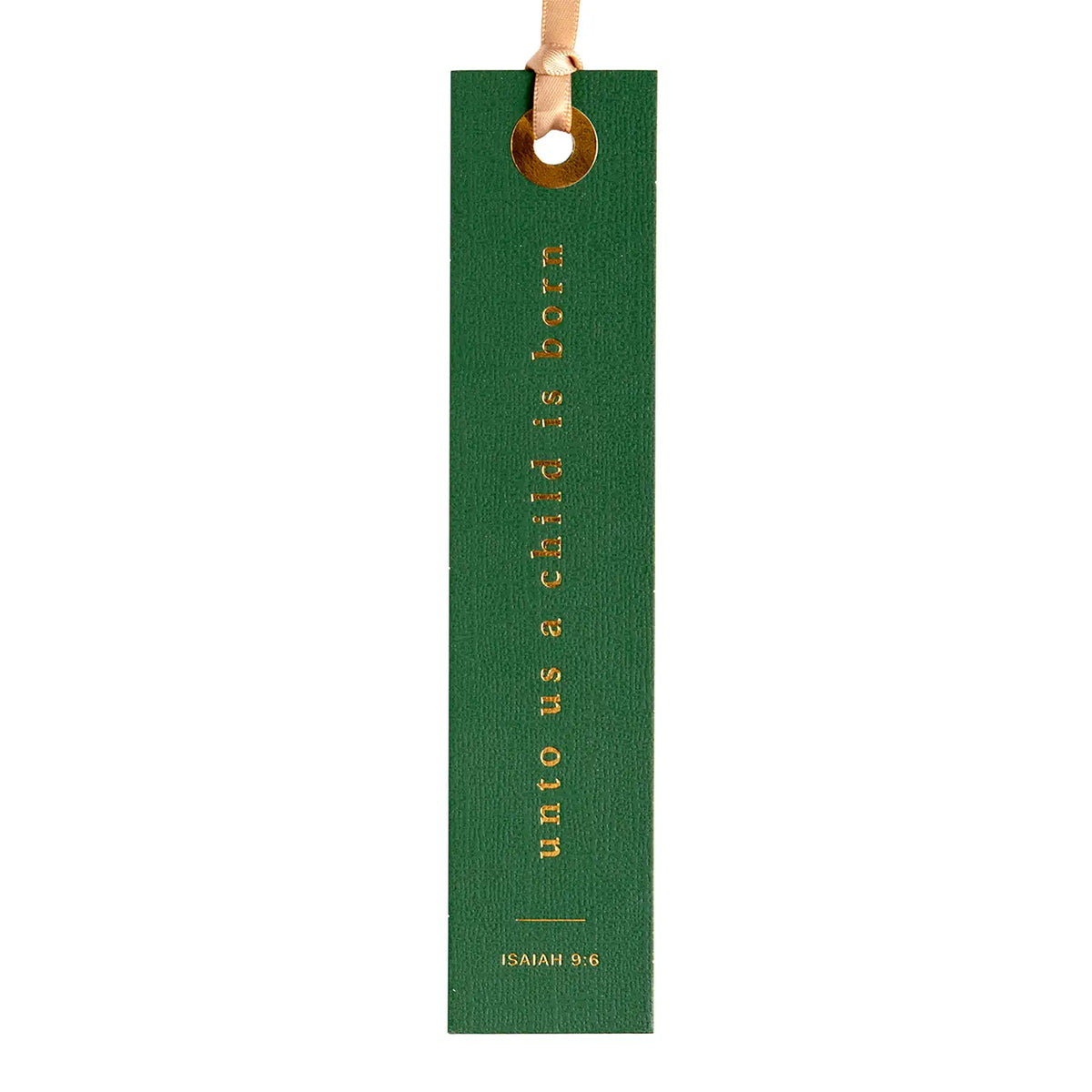 Church Notes Co. Scripture Bookmark | Gold Foil Bible Bookmark