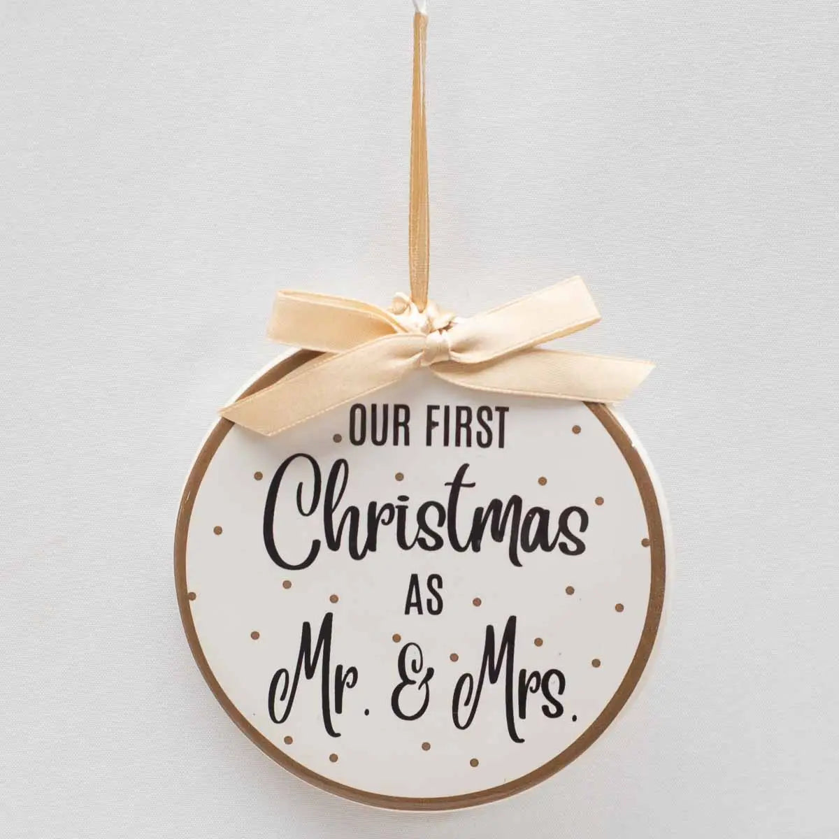 Mr & Mrs Ornament