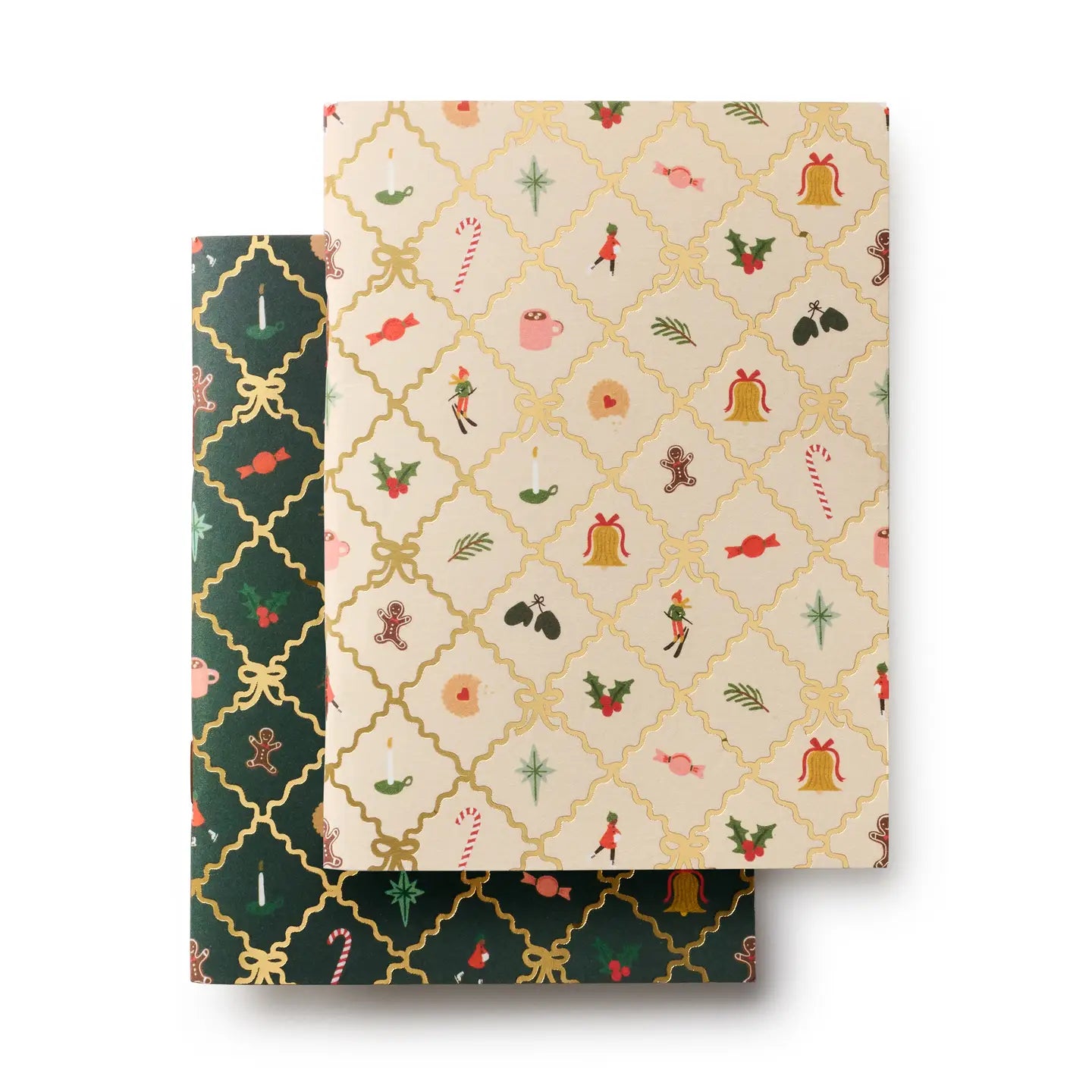 Christmas Argyle Notebook