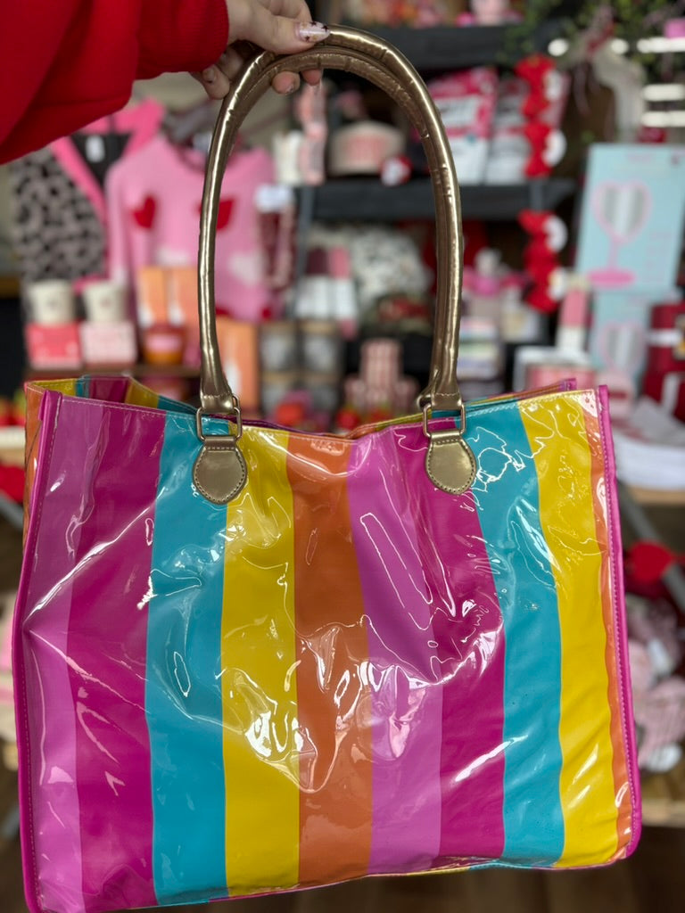 Sunset Stripes Tote